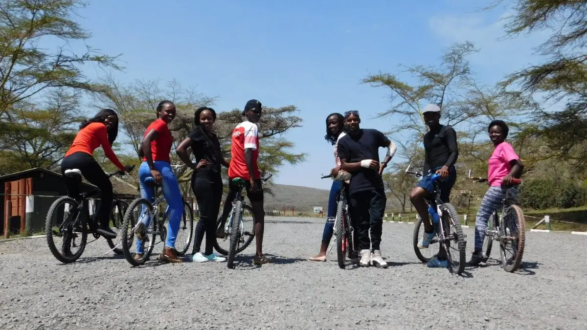 Cycling in and around Nairobi with Hired bikes