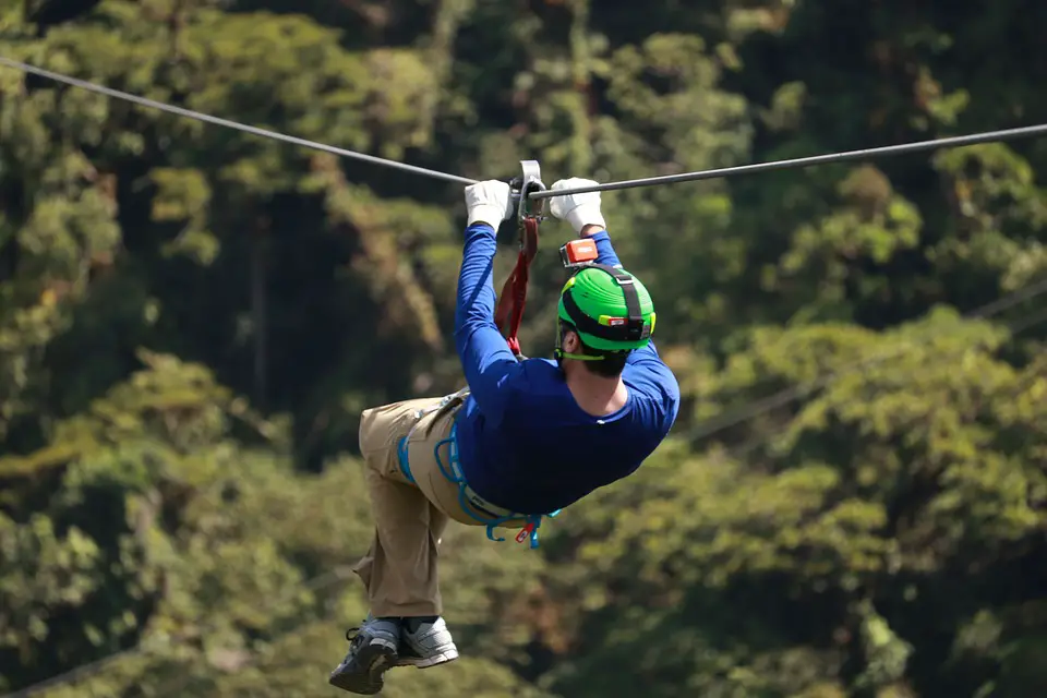 Ziplining in Nairobi